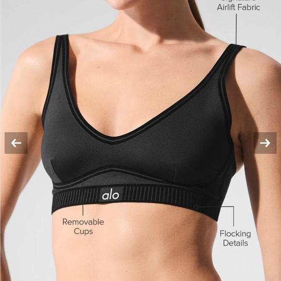 ALO Yoga Other - ALO Yoga Black Sports Bra